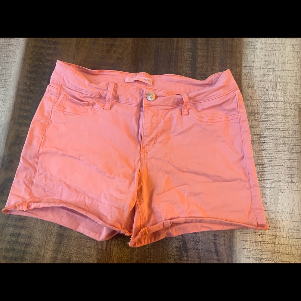 Coral Pink Shorts